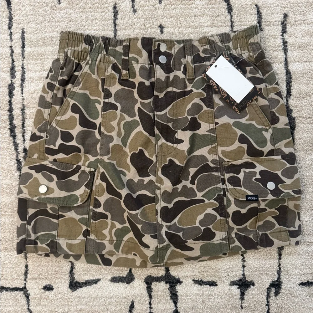 Vans Green Camo Skirt - Picture 2 of 4